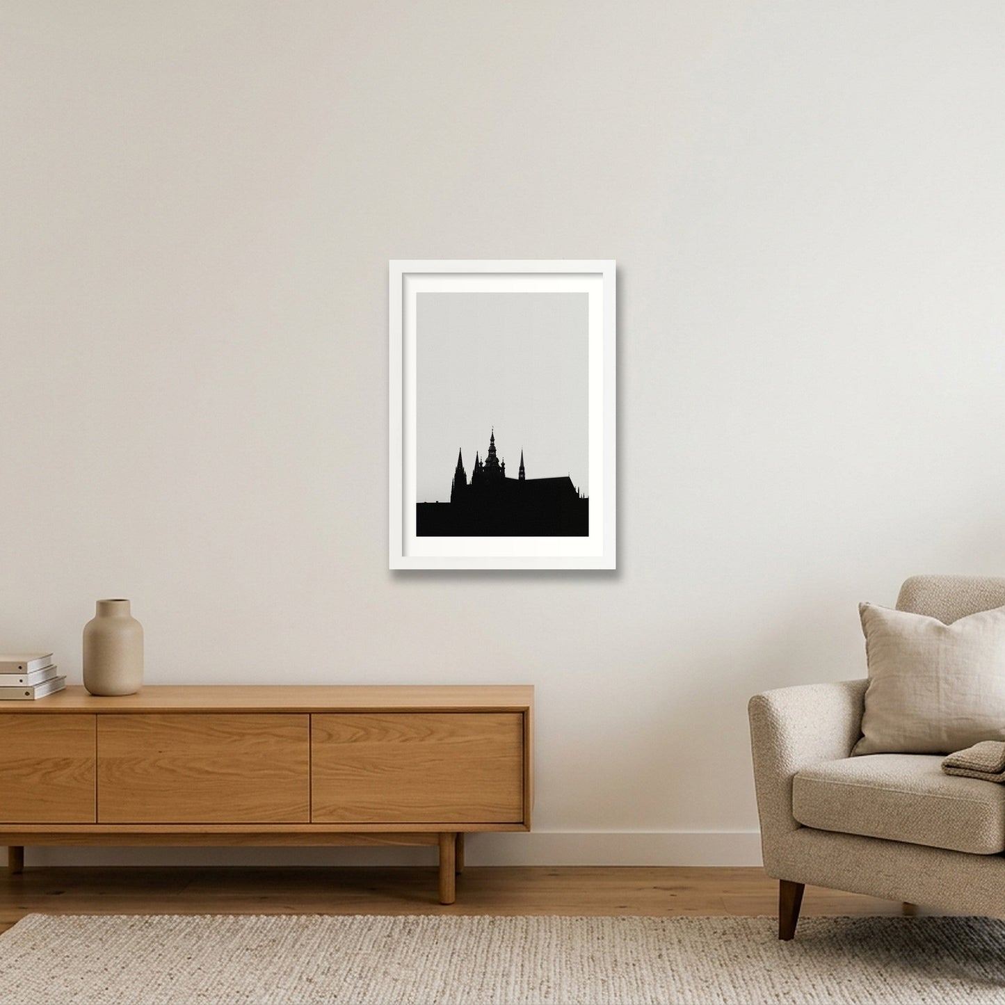 469 — A3 (30×42cm, 12×17") White Frame