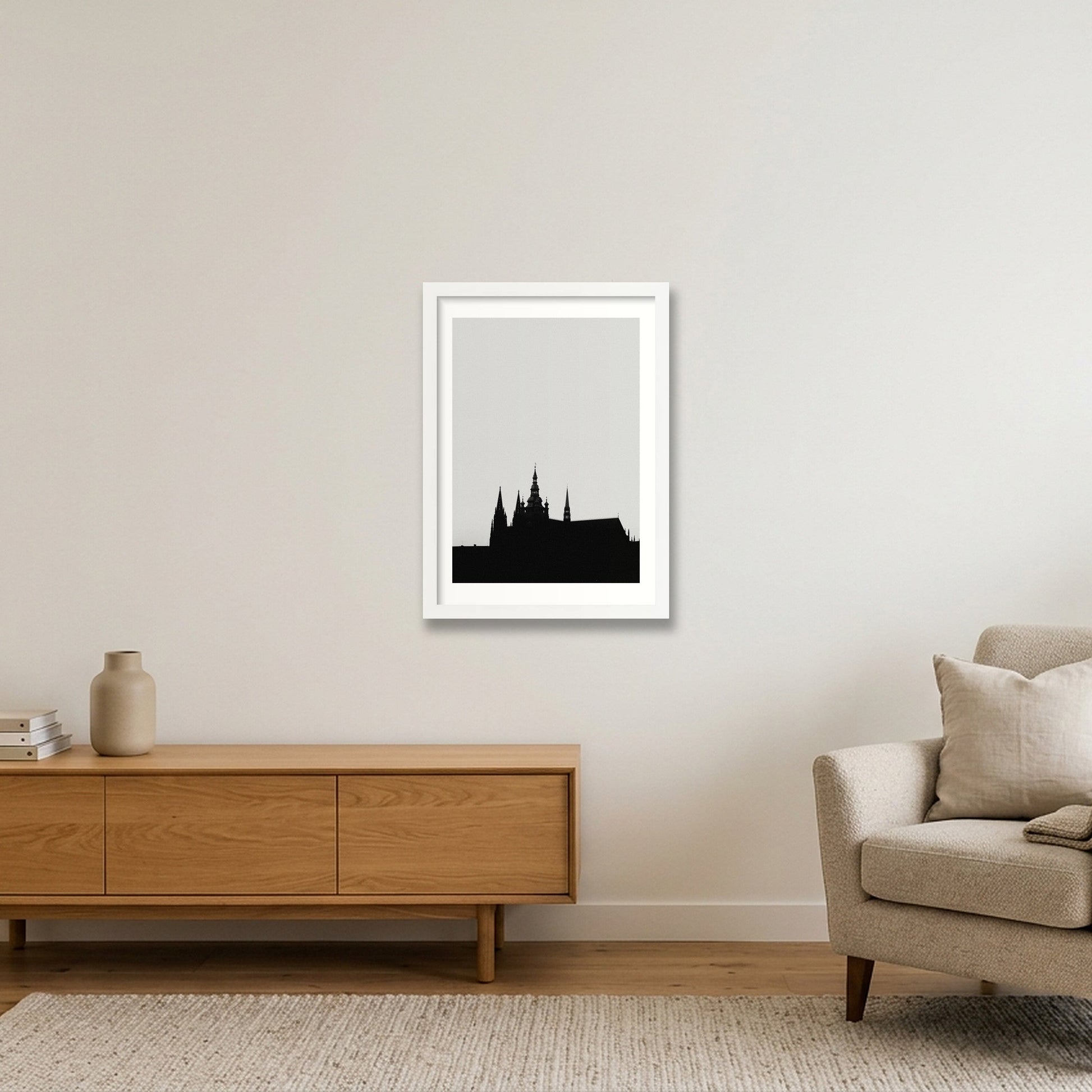 469 — A3 (30×42cm, 12×17") White Frame
