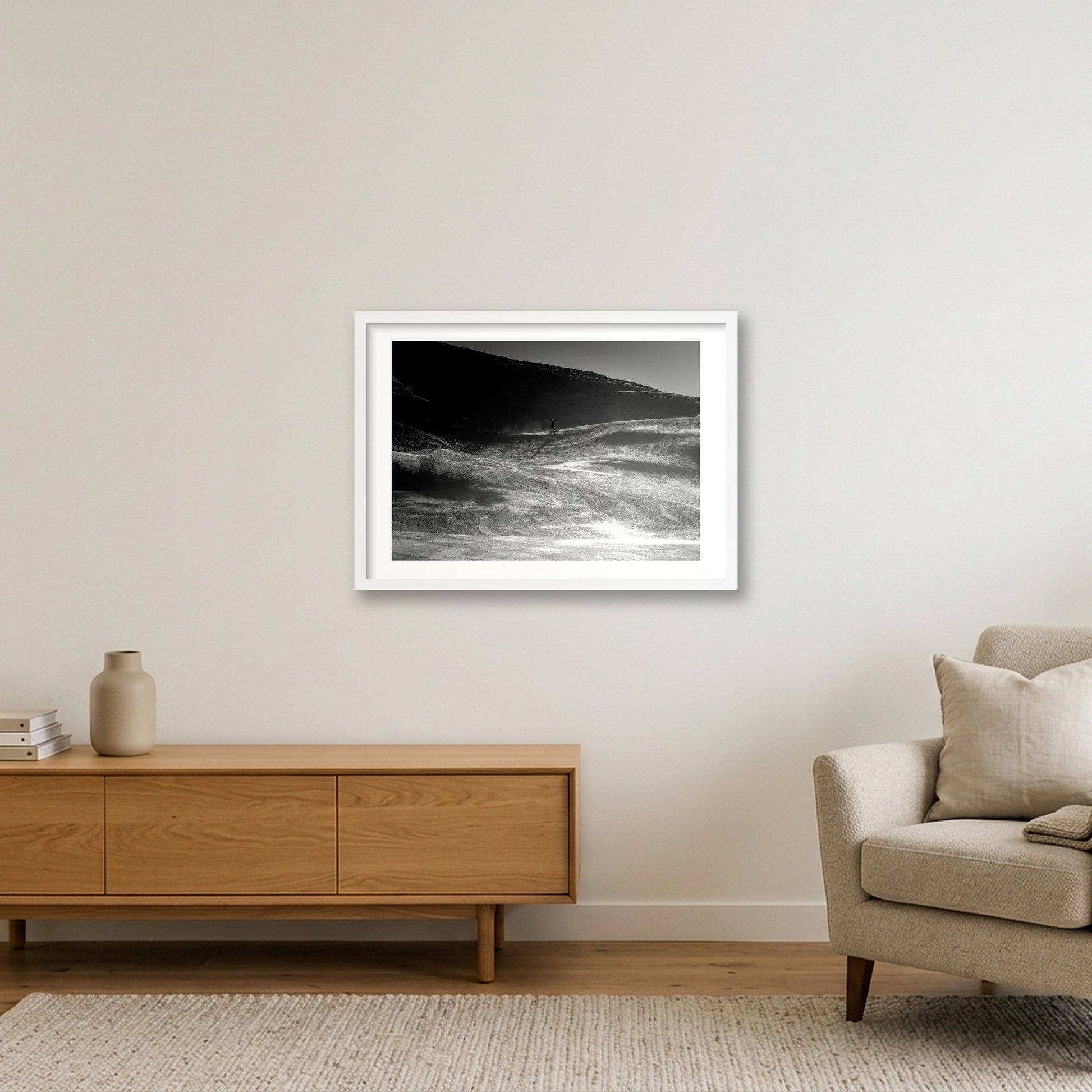 435 — 59×42cm, 23×17" White Frame