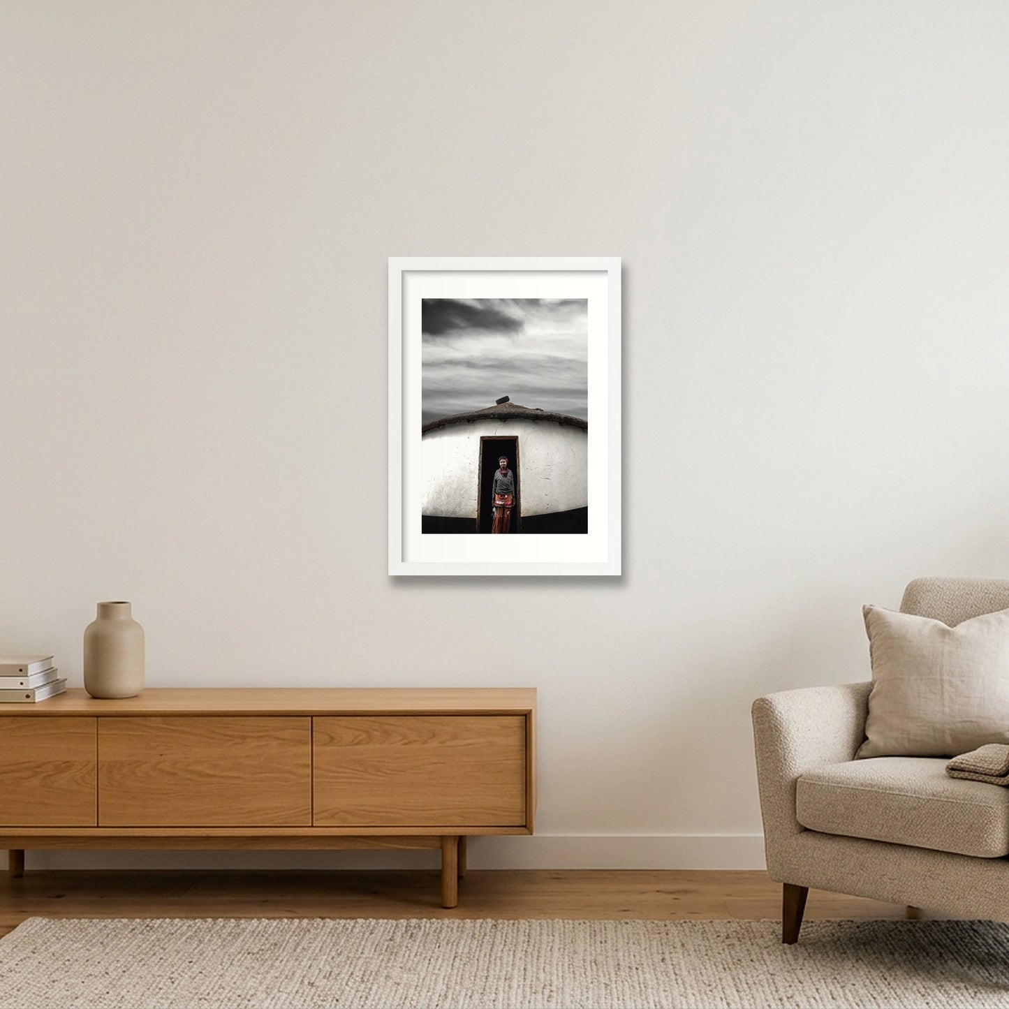 27 — A3 (30×42cm, 12×17") White Frame