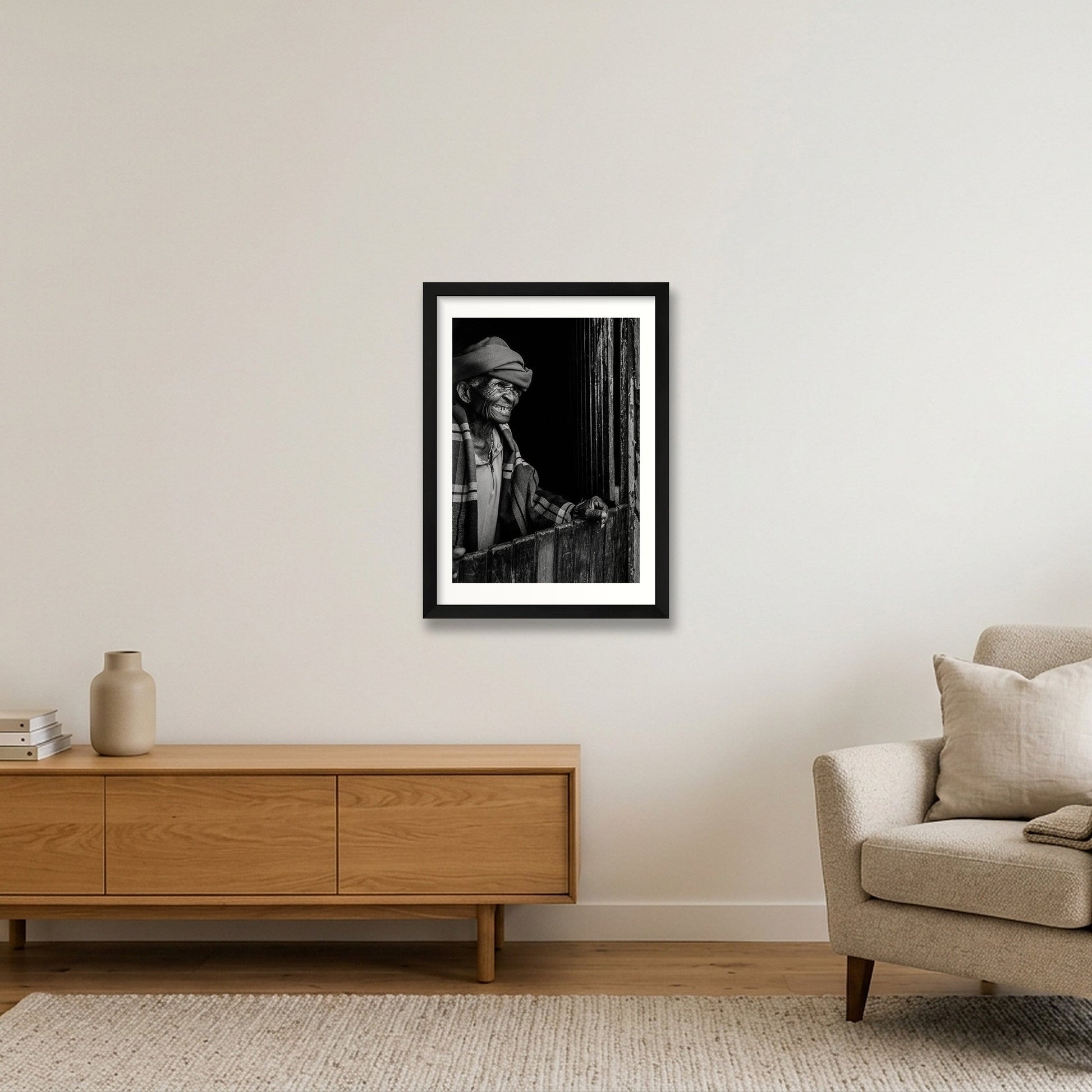 1898 — A3 (30×42cm, 12×17") Black Frame