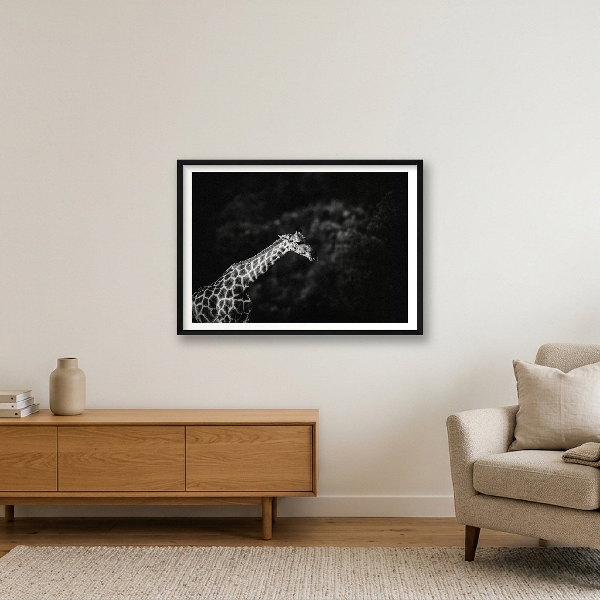 432 — 84×59cm, 33×23" Black Frame