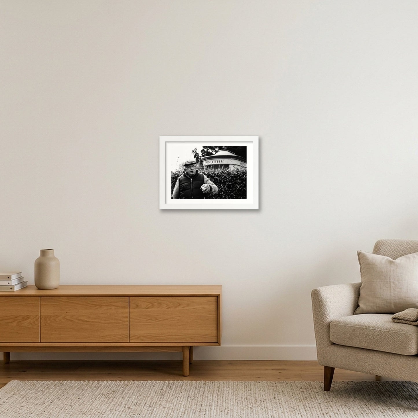 1874 — A4 (30×21cm, 12×8") White Frame