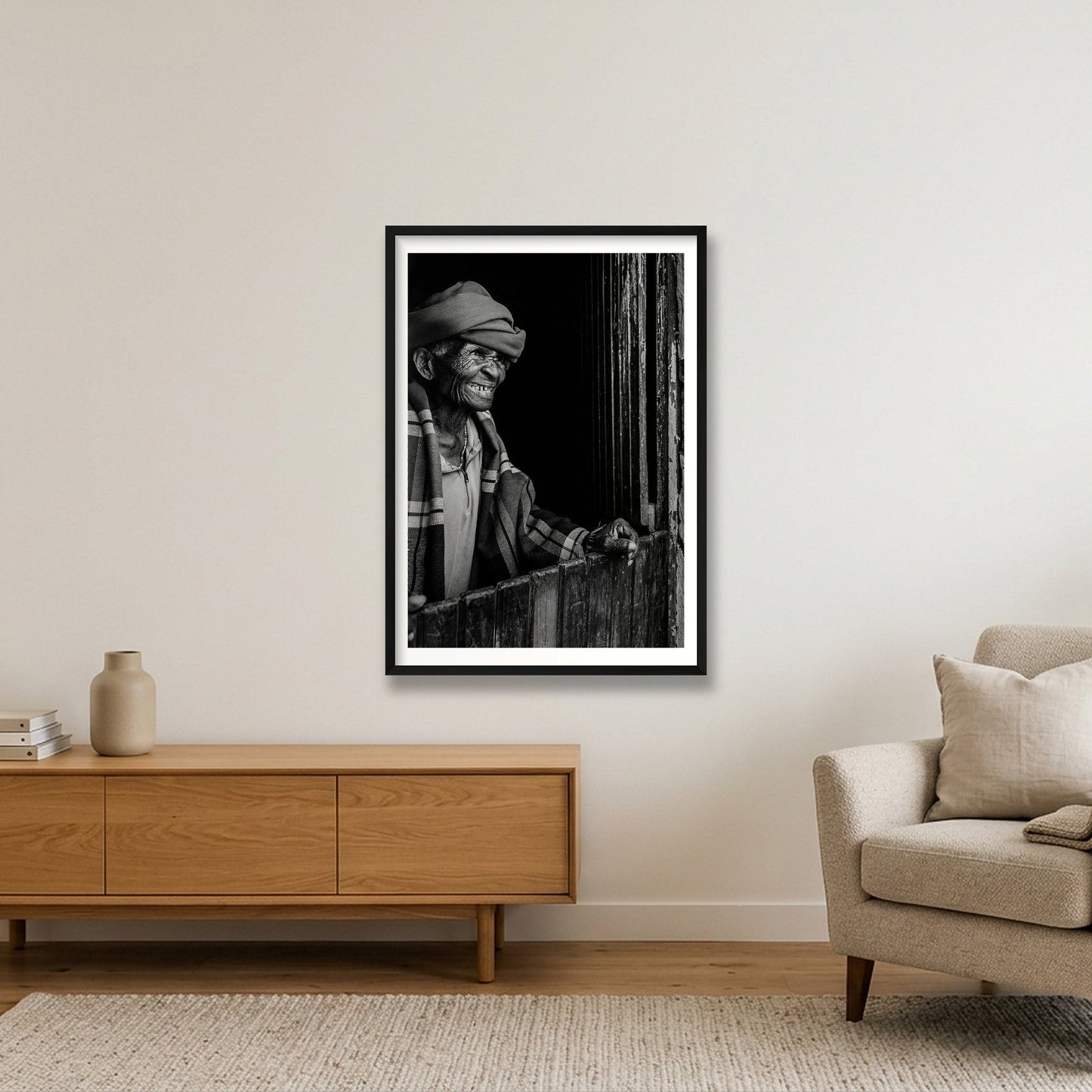 1898 — 59×84cm, 23×33" Black Frame