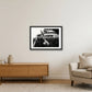 1874 — 59×42cm, 23×17" Black Frame
