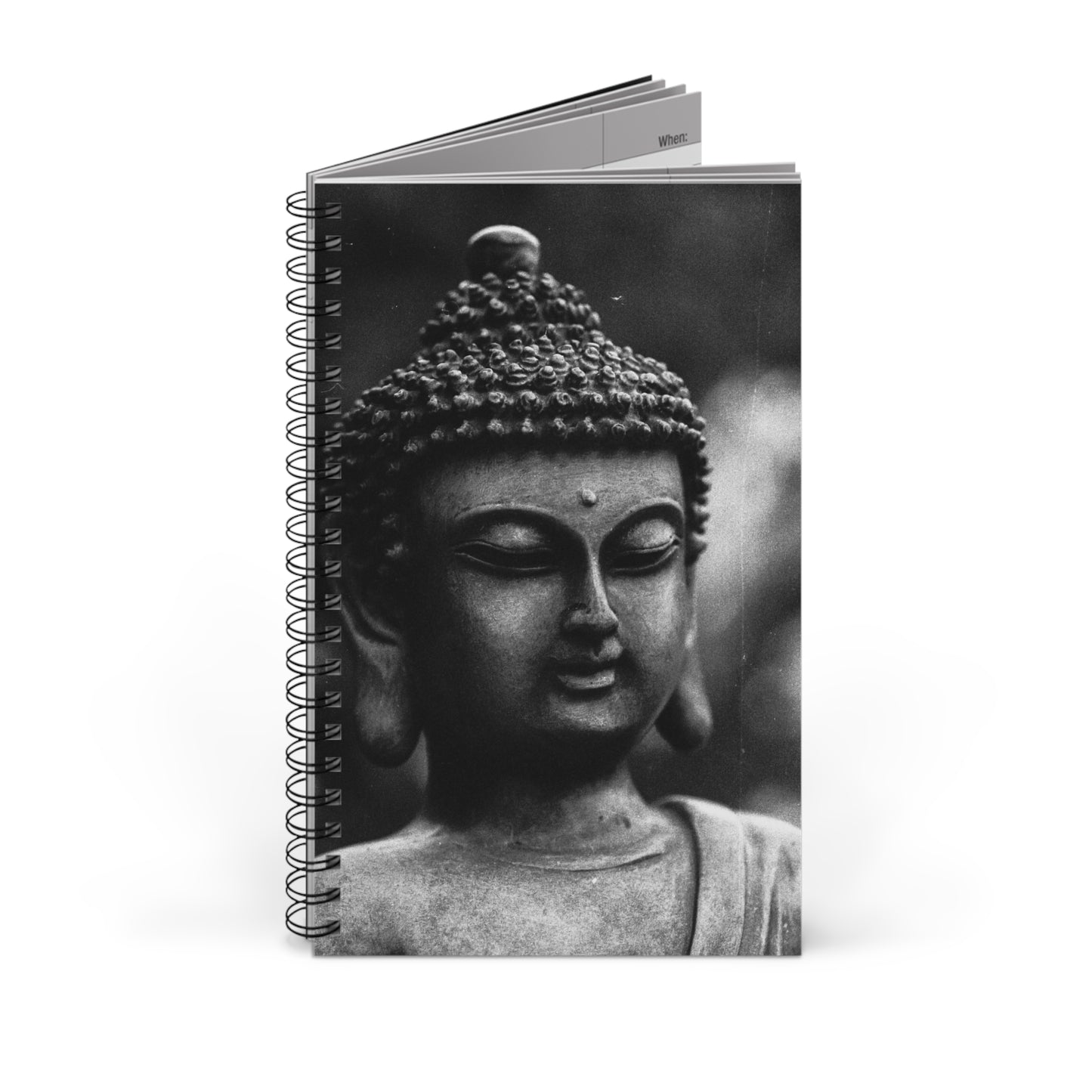 Mindfulness Spiral Notebook Meditation Journal Zen Gift Wellness Writing Diary Yoga Lover Present Daily Reflection Self Care Stationery