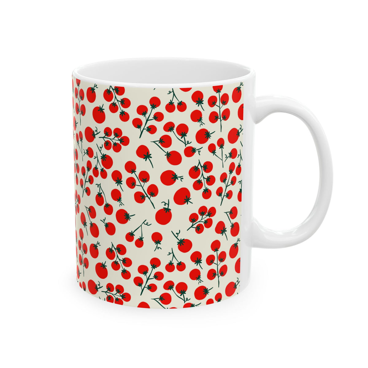 Italian Cherry Mug Italy Souvenir Coffee Cup Retro Fruit Tea Mug Mediterranean Ceramic Gift Cute Drinkware For Italy Decor Gift For Traveler