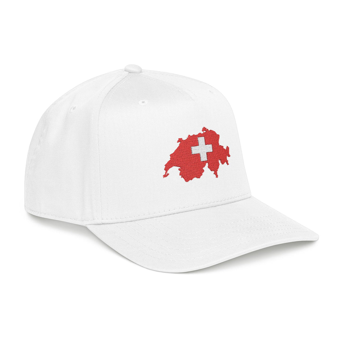 Switzerland Embroidered Hat Gift For Traveler Swiss Flag Baseball Cap Switzerland Souvenir Gift Travel Snapback Alpine Streetwear Gift Him