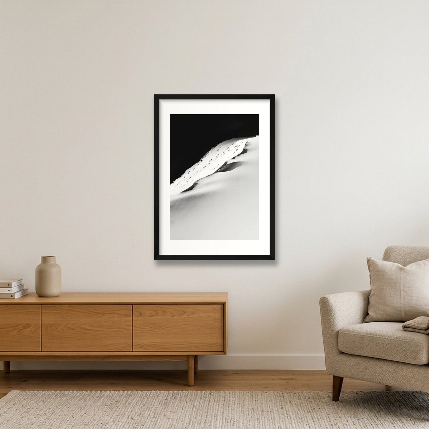 123 — 42×59cm, 17×23" Black Frame