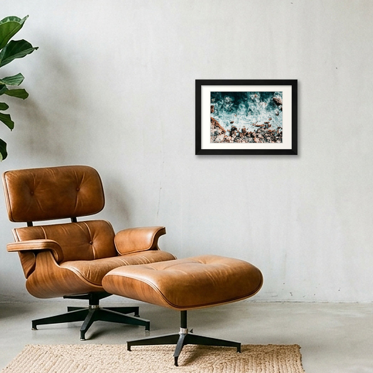 288  — A4 (30×21cm, 12×8") Black Frame