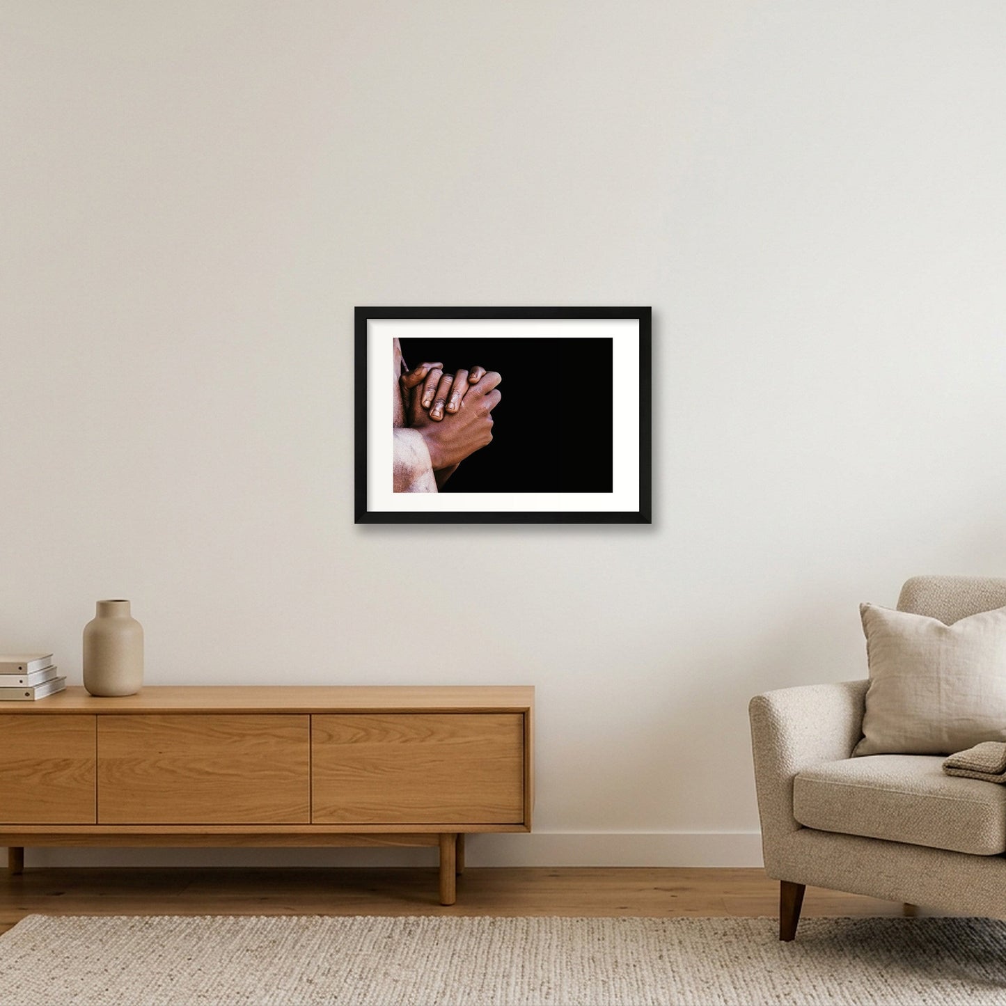 7  — A3 (42×30cm, 17×12") Black Frame
