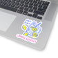 SUMMER - Stickers For Foodies Gift Lemon Decal For Waterbottles, Summer Party Favor Decal For Fruit Lover Fruit Kiss-Cut Lemonade Illustration