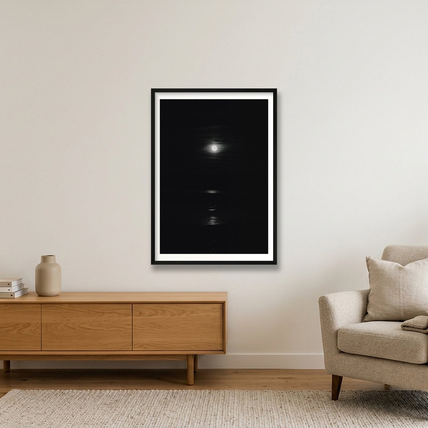 476 — 59×84cm, 23×33" Black Frame