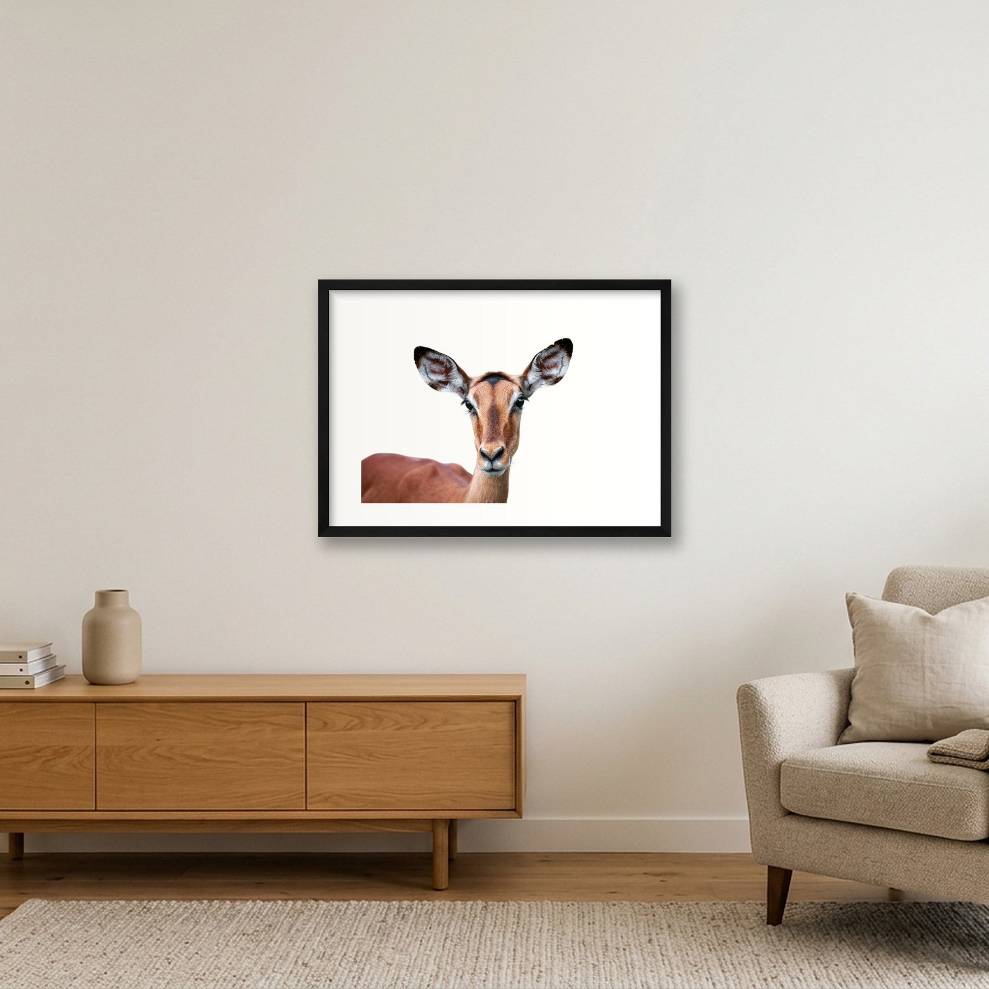 5 — 59×42cm, 23×17" Black Frame