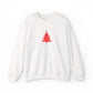 Minimal Christmas Tree Sweatshirt Embroidered Crewneck For Christmas Gift Holiday Pullover For Winter Outfit Seasonal Gift For Women Xmas