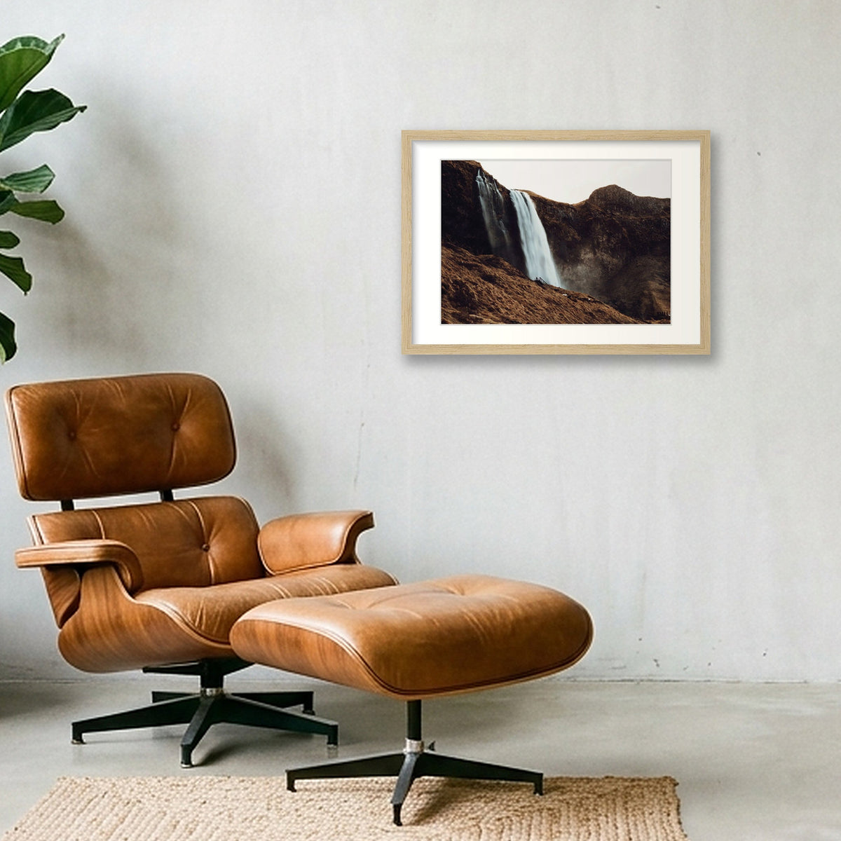 1328 — A3 (42×30cm, 17×12") Oak Frame