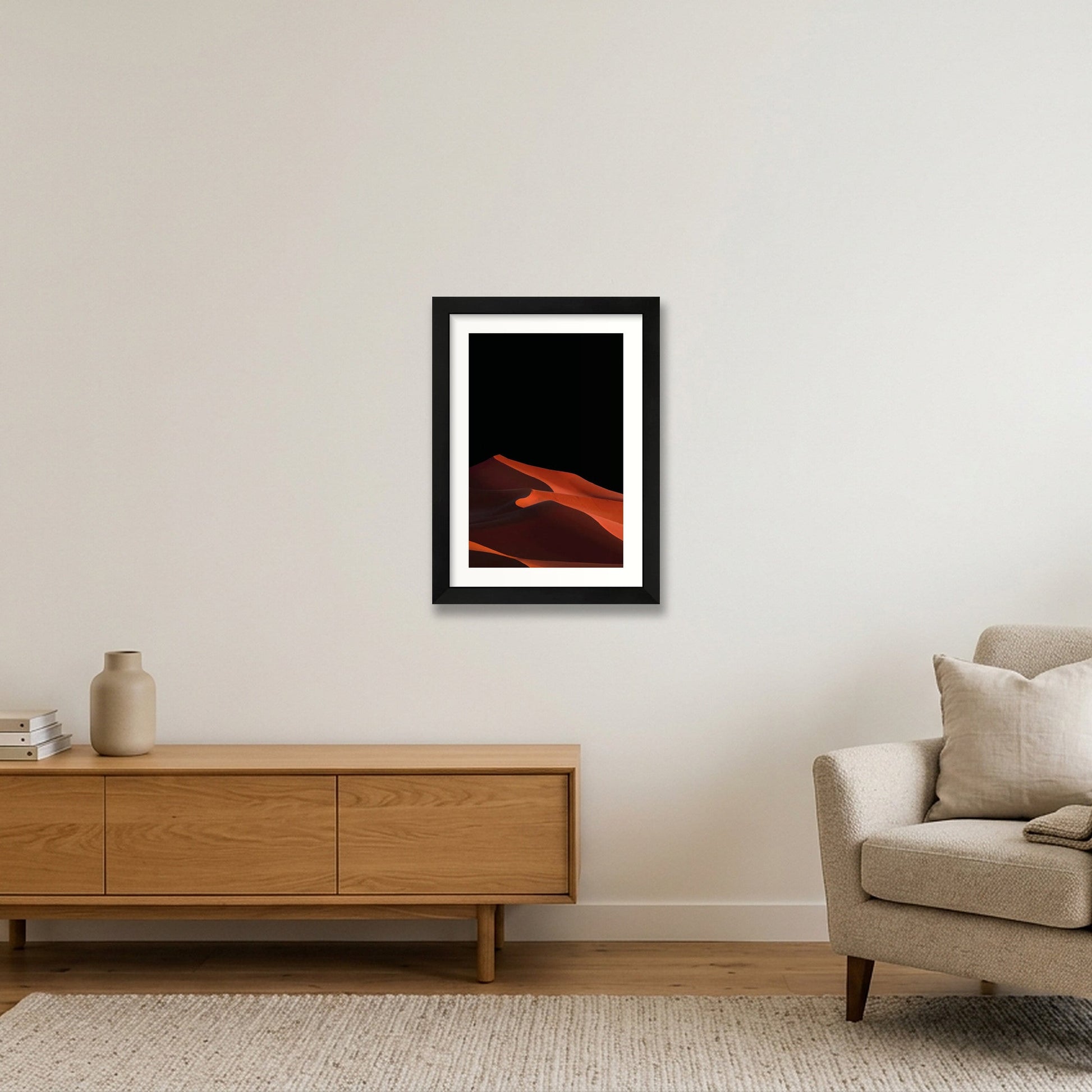 134 — A4 (21×30cm, 8×12") Black Frame