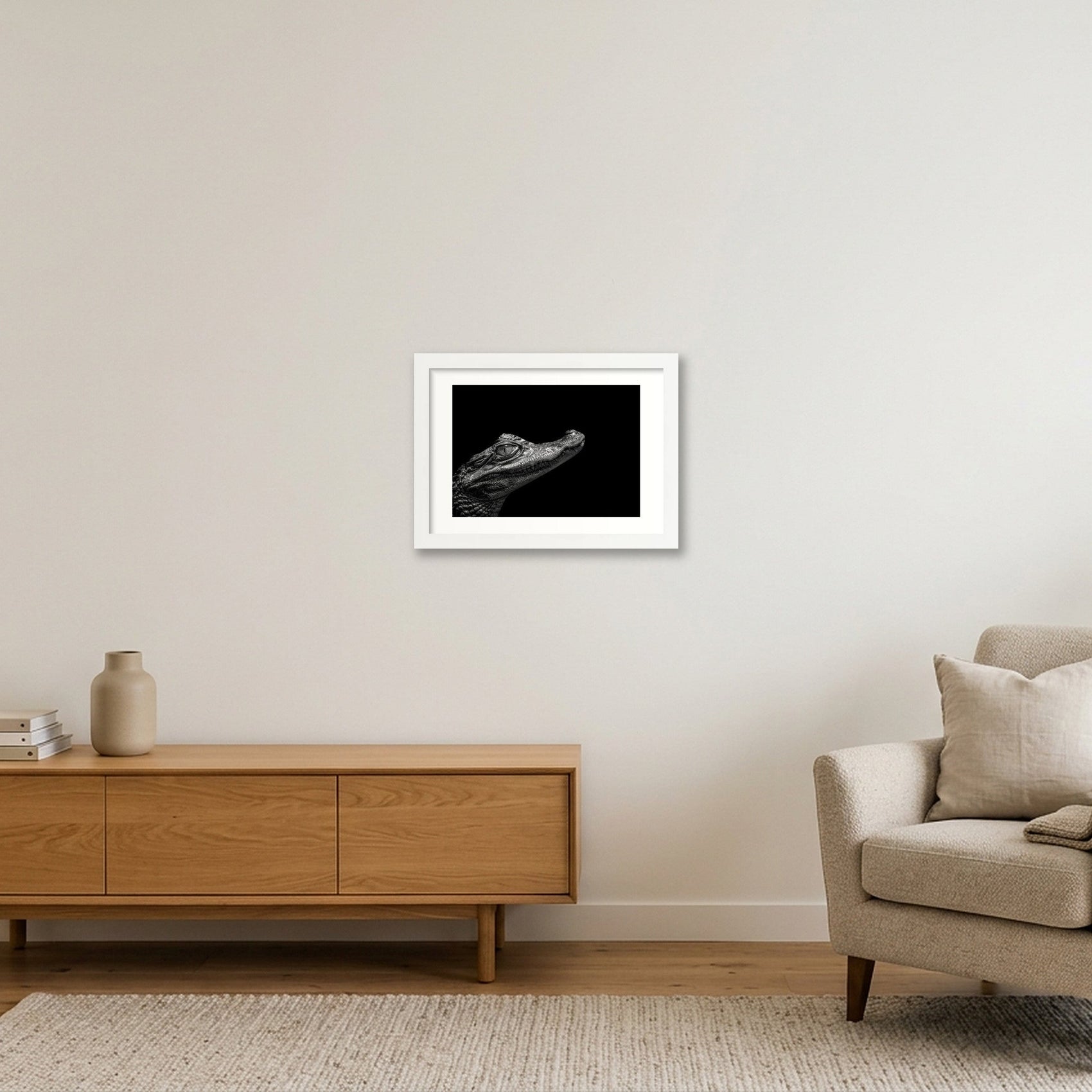 1872 — A4 (30×21cm, 12×8") White Frame
