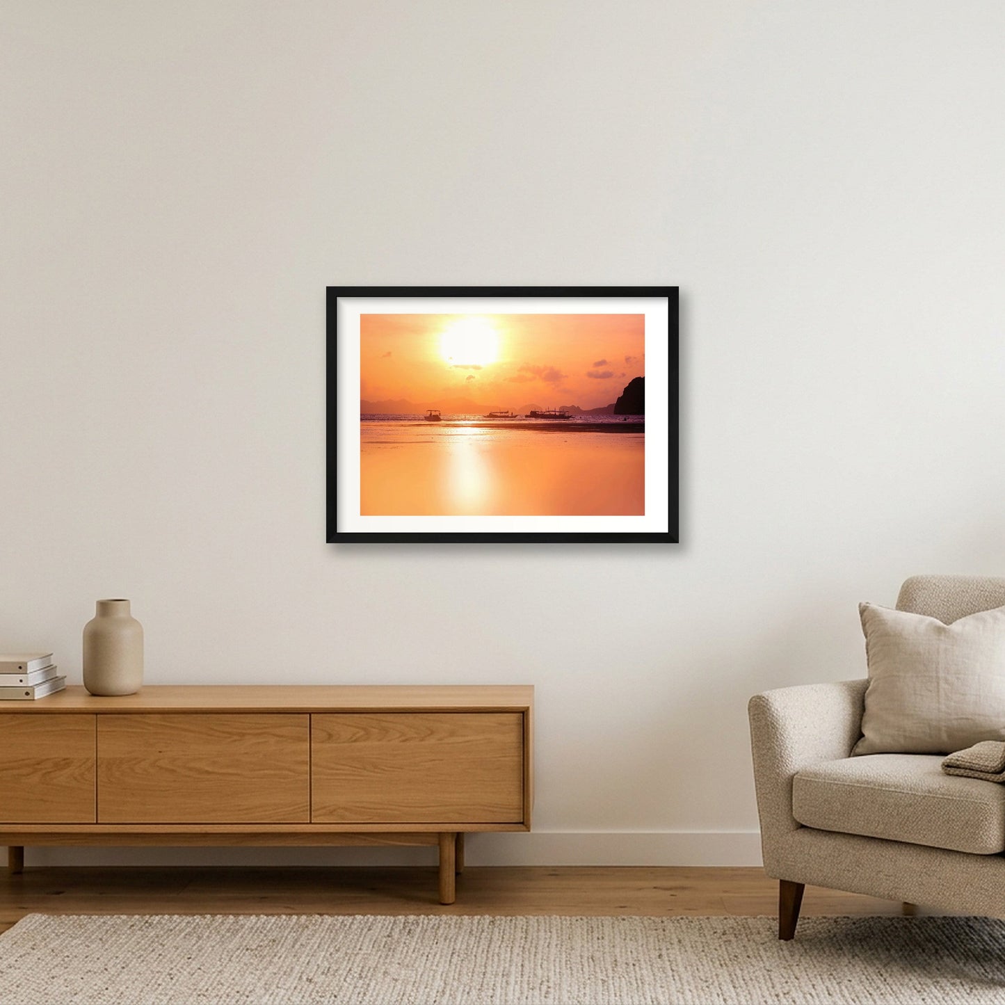 1311 — 59×42cm, 23×17" Black Frame