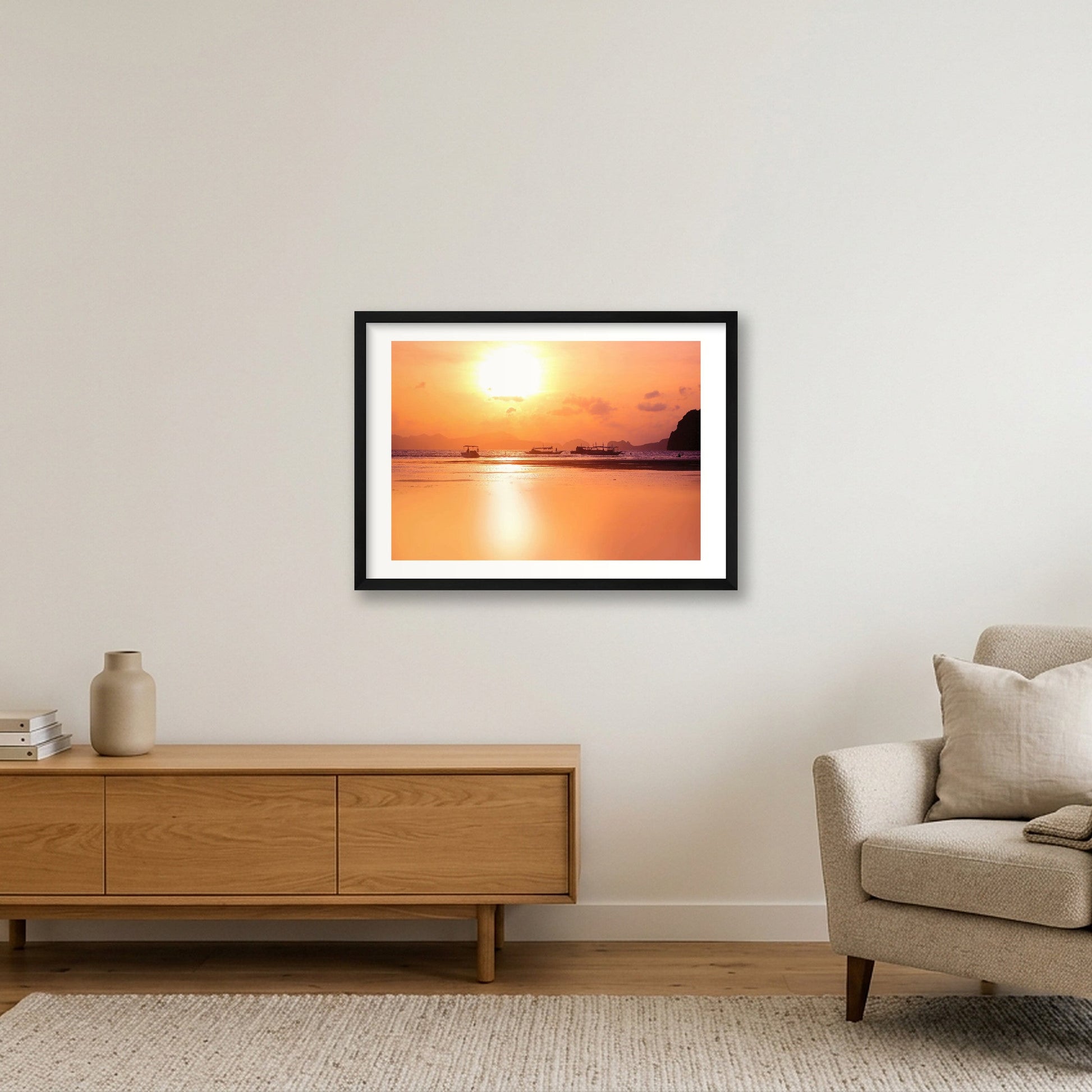 1311 — 59×42cm, 23×17" Black Frame