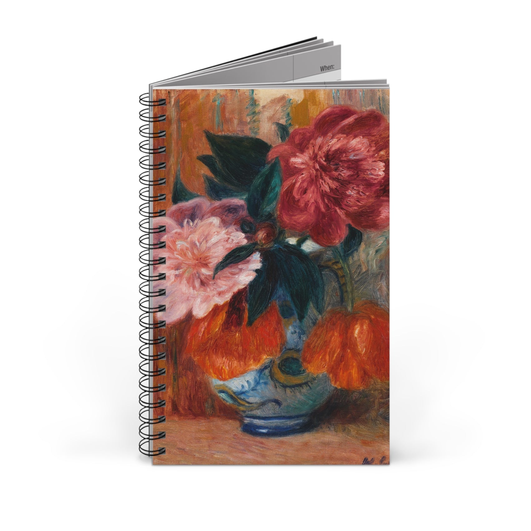 Spiral Notebook Writing Journal Gift For Teacher Student Planner Office Supplies Creative Diary Study Companion Desk Organizer Present Idea