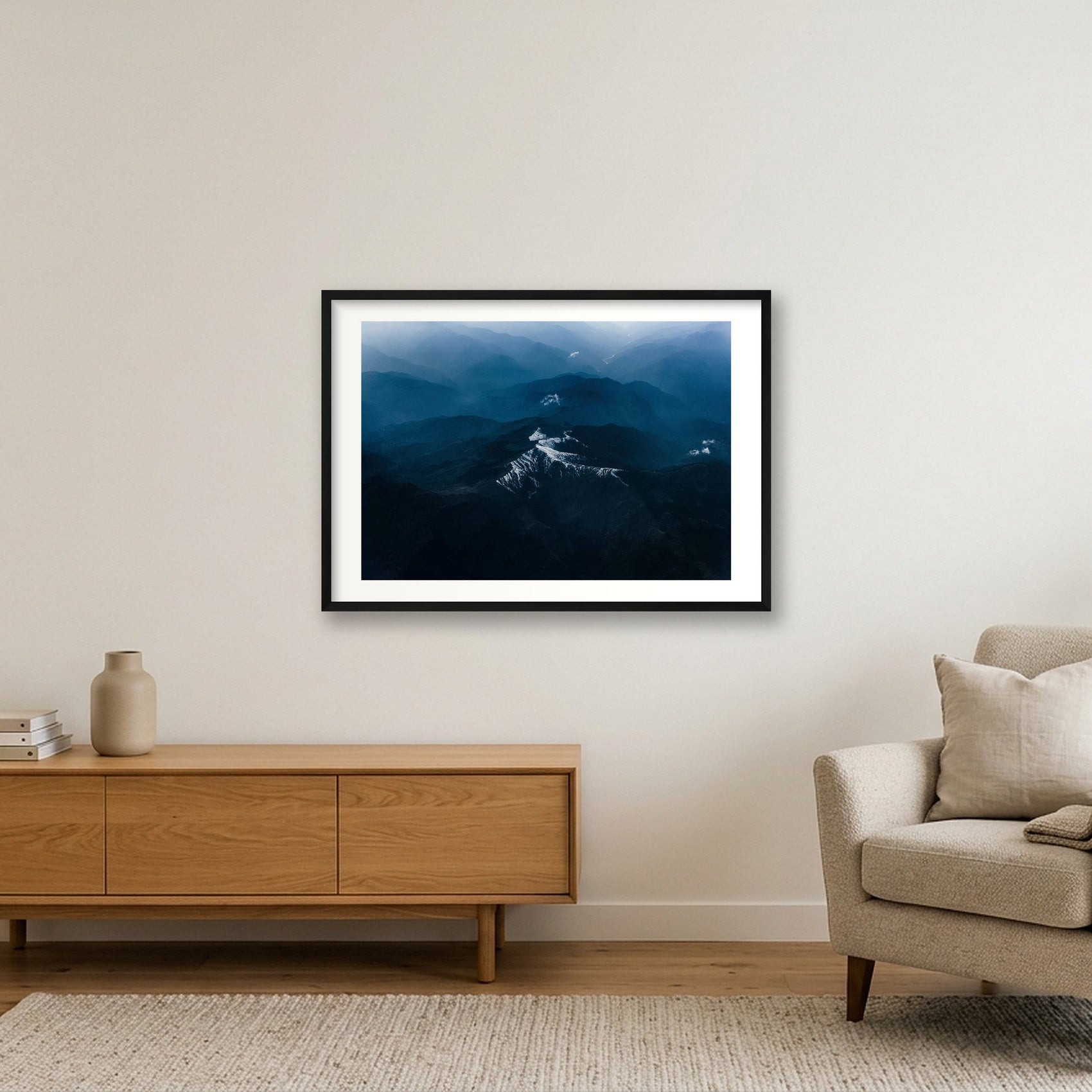 1884 — 84×59cm, 33×23" Black Frame