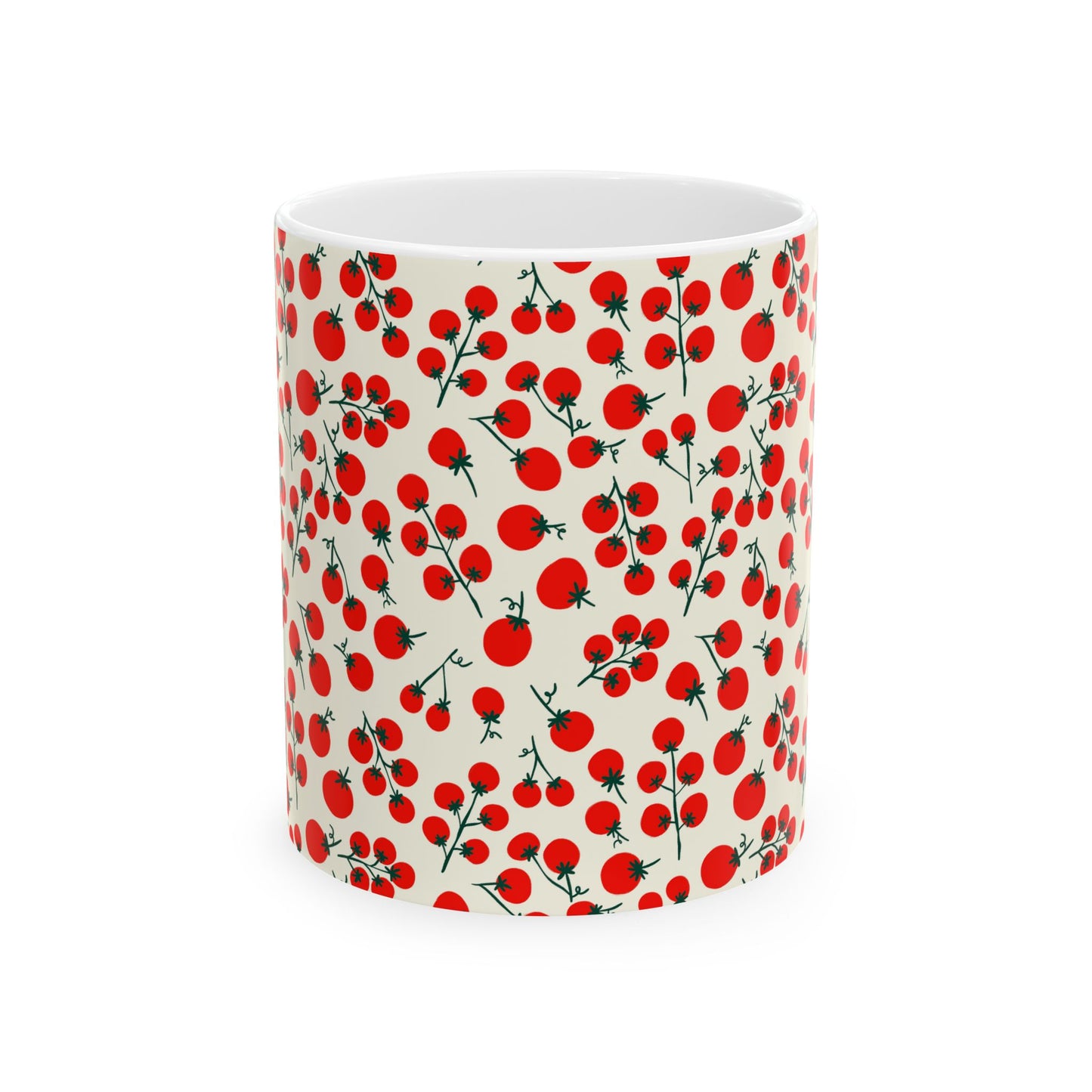 Italian Cherry Mug Italy Souvenir Coffee Cup Retro Fruit Tea Mug Mediterranean Ceramic Gift Cute Drinkware For Italy Decor Gift For Traveler