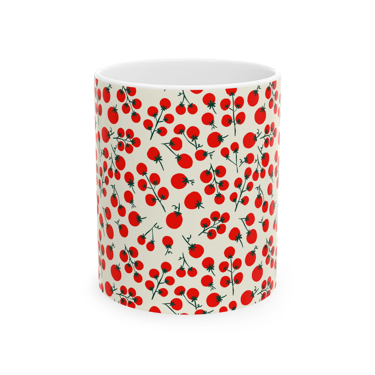 Italian Cherry Mug Italy Souvenir Coffee Cup Retro Fruit Tea Mug Mediterranean Ceramic Gift Cute Drinkware For Italy Decor Gift For Traveler