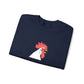 Embroidered Rooster Crewneck Sweatshirt Farmhouse Sweater Embroidery Animal Lover Gift Jumper Thanksgiving Tshirt Crew Neck Fall Embroidered