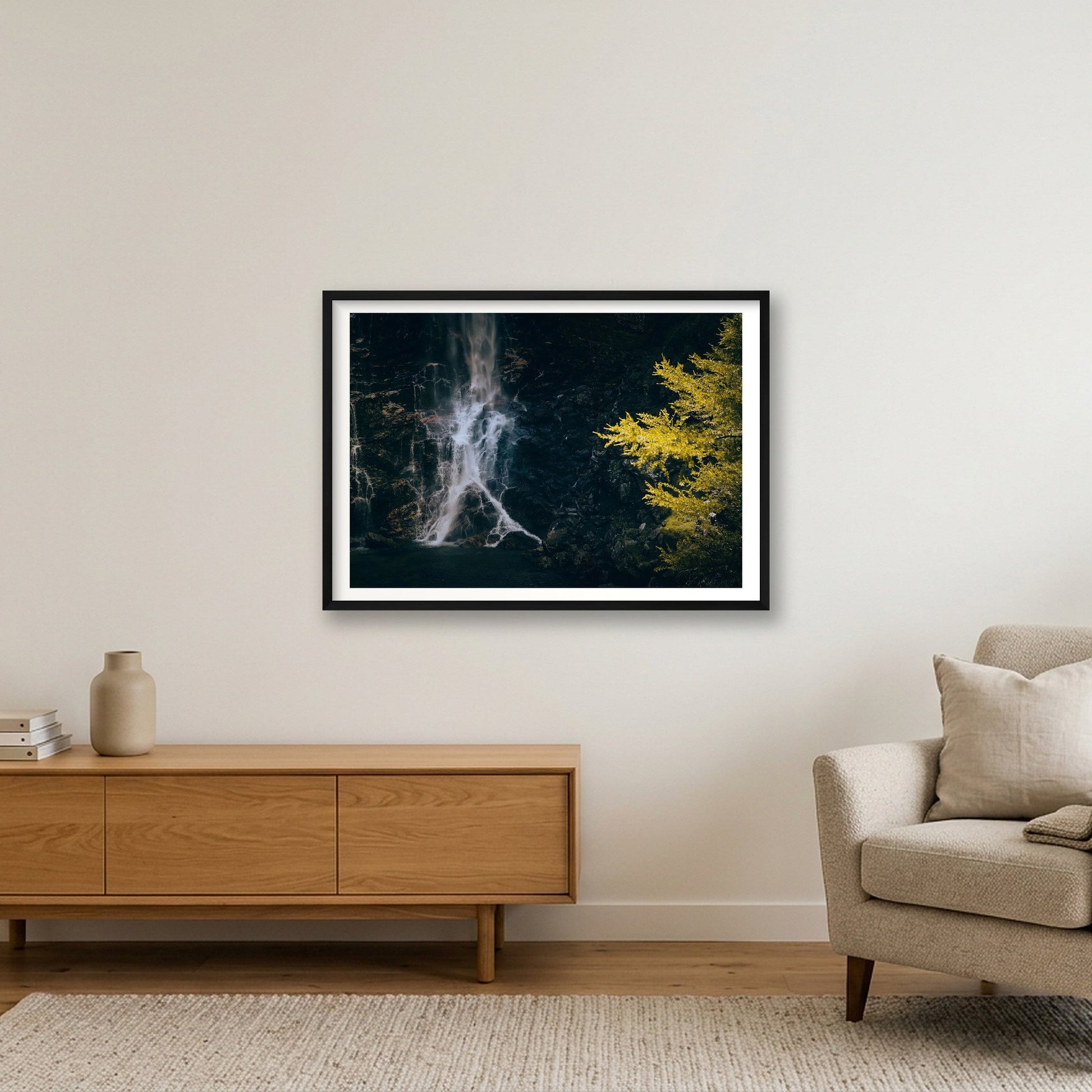 1309 — 84×59cm, 33×23" Black Frame