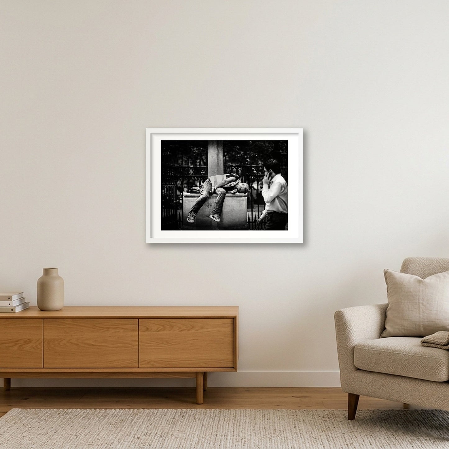 1862 — 59×42cm, 23×17" White Frame