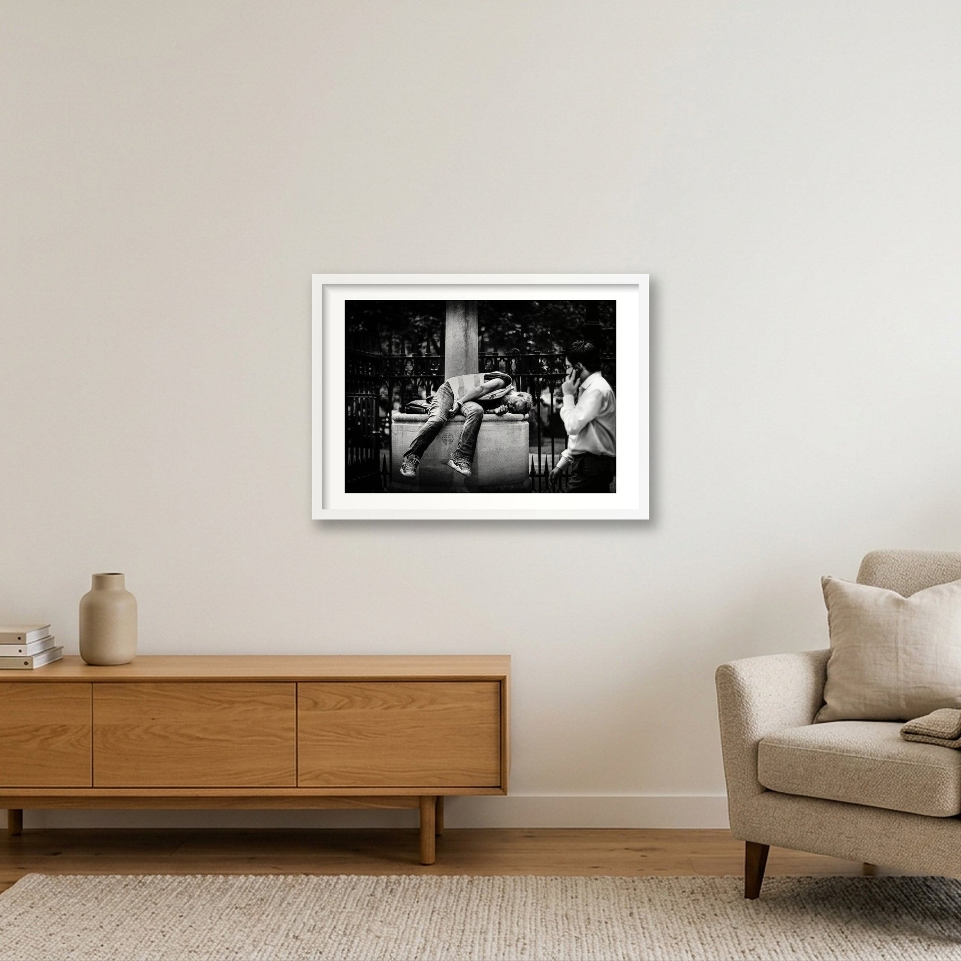 1862 — 59×42cm, 23×17" White Frame
