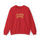 Retro Holiday Sweatshirt For Friendmas Gift For Her Christmas Crewneck Cute Festive Pullover Warm Seasonal Gift For Women Trendy Lounge Top