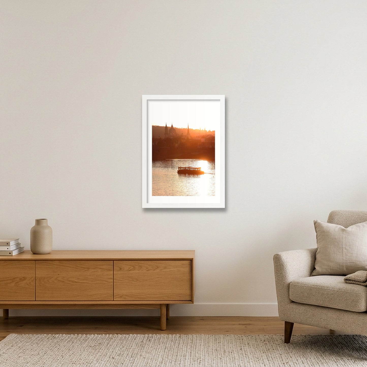 470 — A3 (30×42cm, 12×17") White Frame