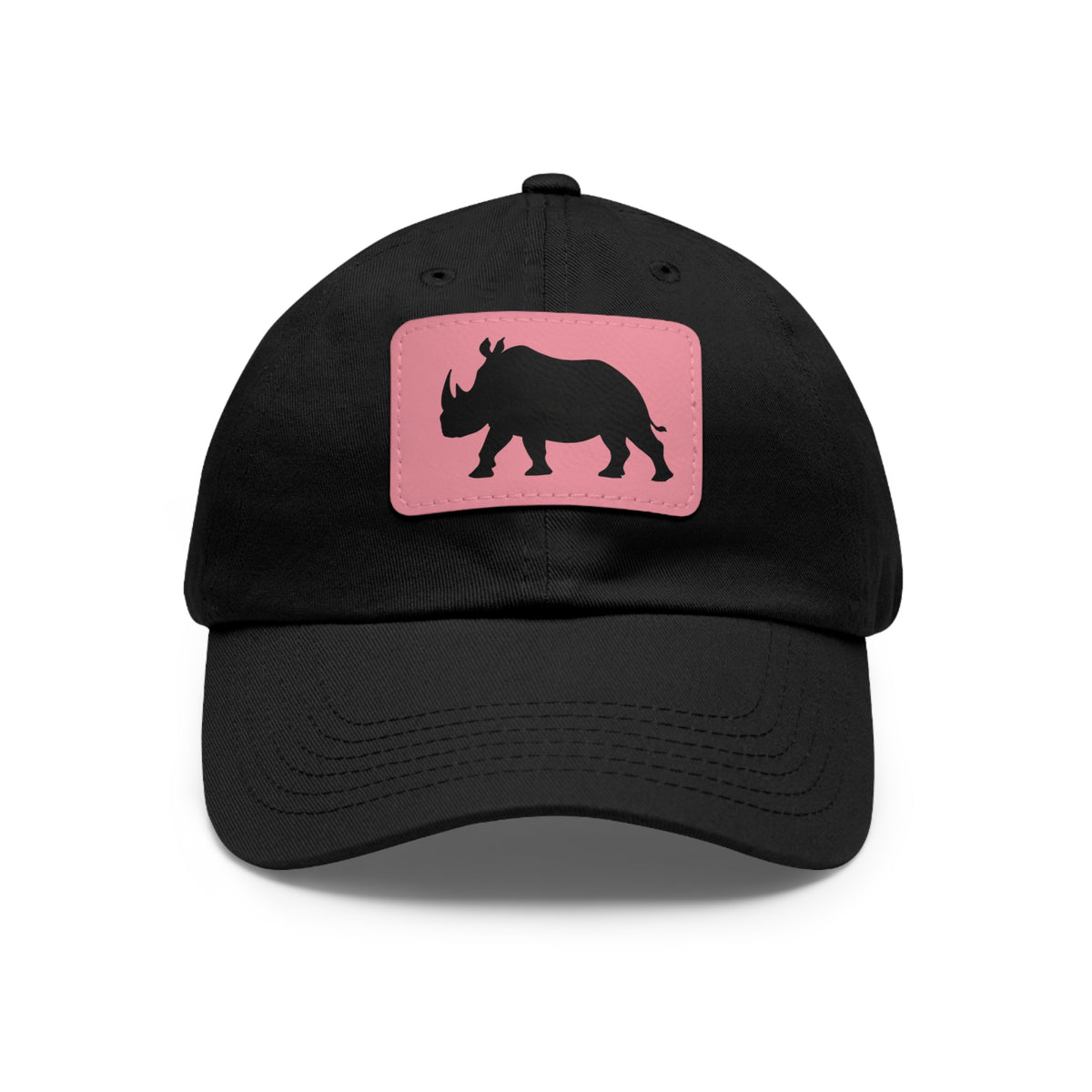 Rhino Patch Hat Pink Baseball Cap Animal Lover Gift Safari Style Hat Cute Aesthetic Cap Gift For Her Wildlife Streetwear Hat South Africa