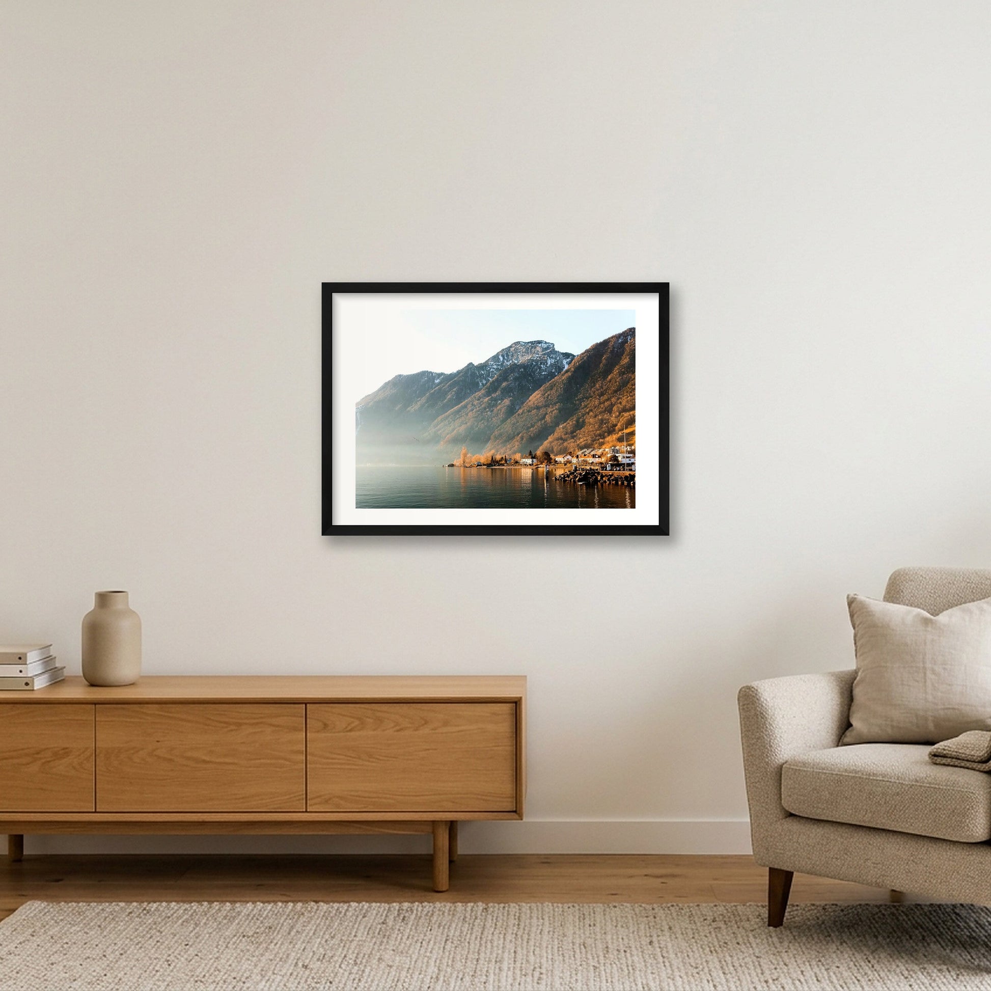 421 — 59×42cm, 23×17" Black Frame