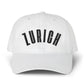 Zurich Embroidered Hat For Switzerland Travel Cap European City Hat Gift For Travelers European Vacation Souvenir Gift Adjustable Cotton Cap