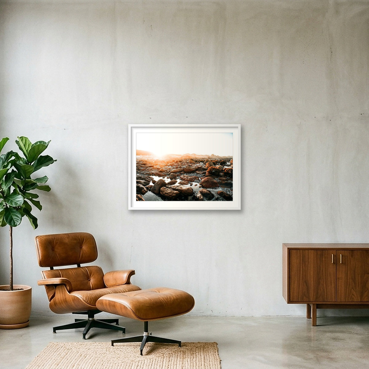 16 — 80×60cm, 31×24" White Frame