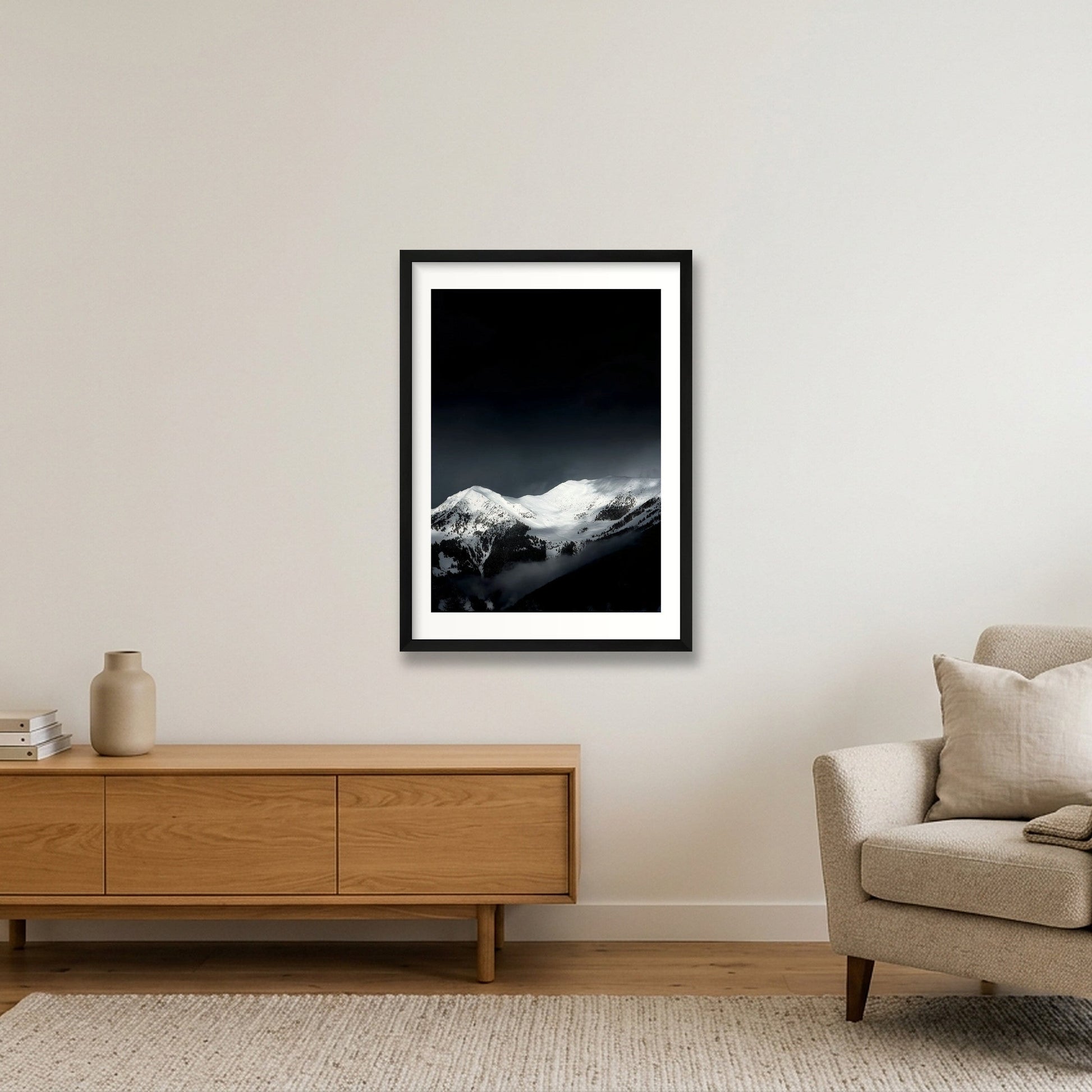 407 — 42×59cm, 17×23" Black Frame