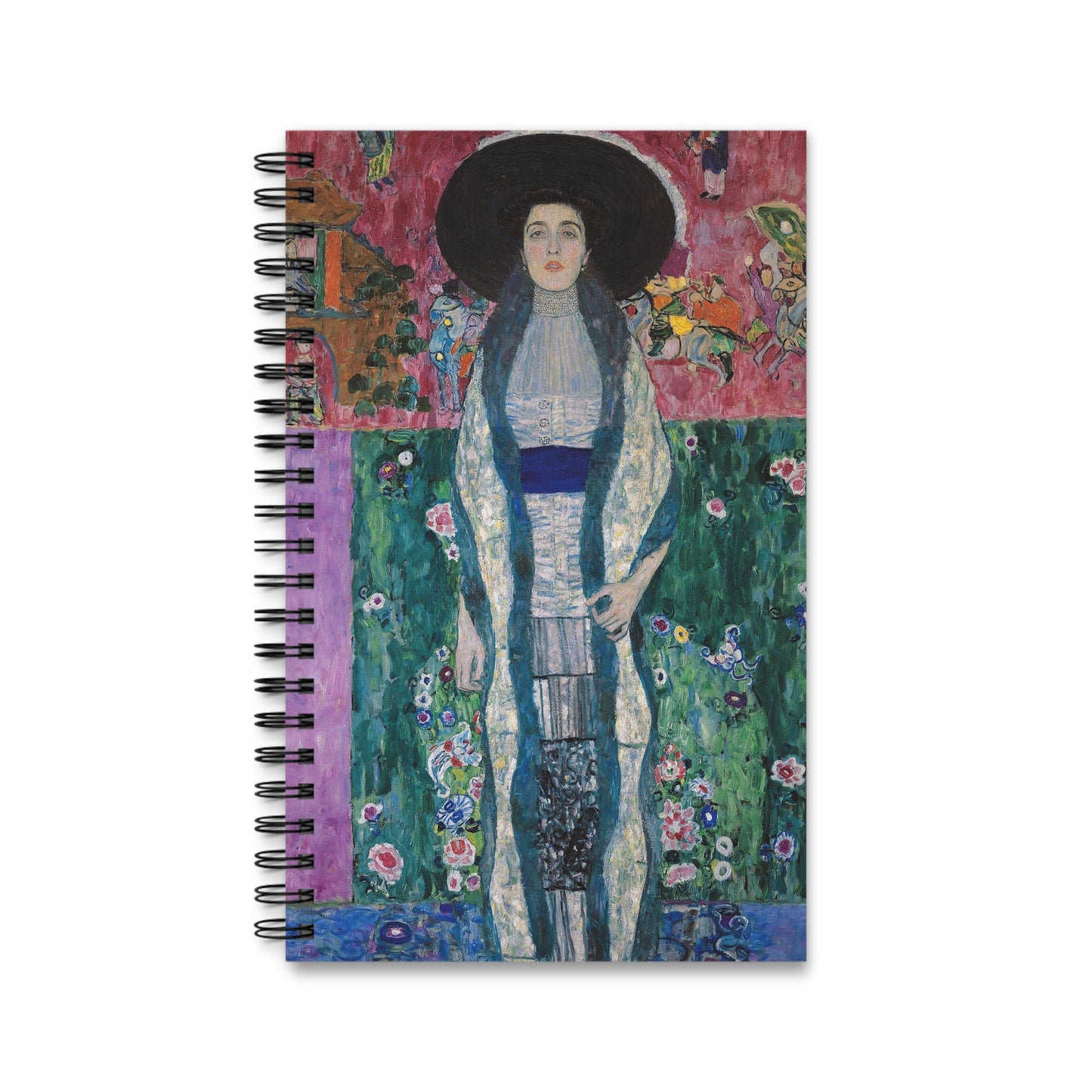 Art Nouveau Lady Journal Vintage Fine Art Lined Notebook Elegant Portrait Stationery Museum Lover Gift Romantic Writing Book For Women