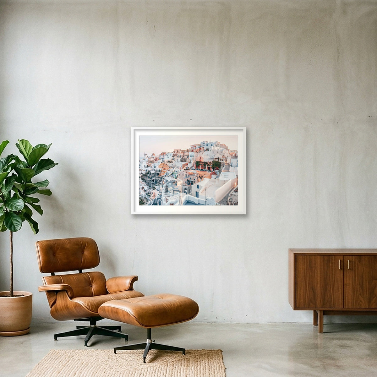 56 — 80×60cm, 31×24" White Frame
