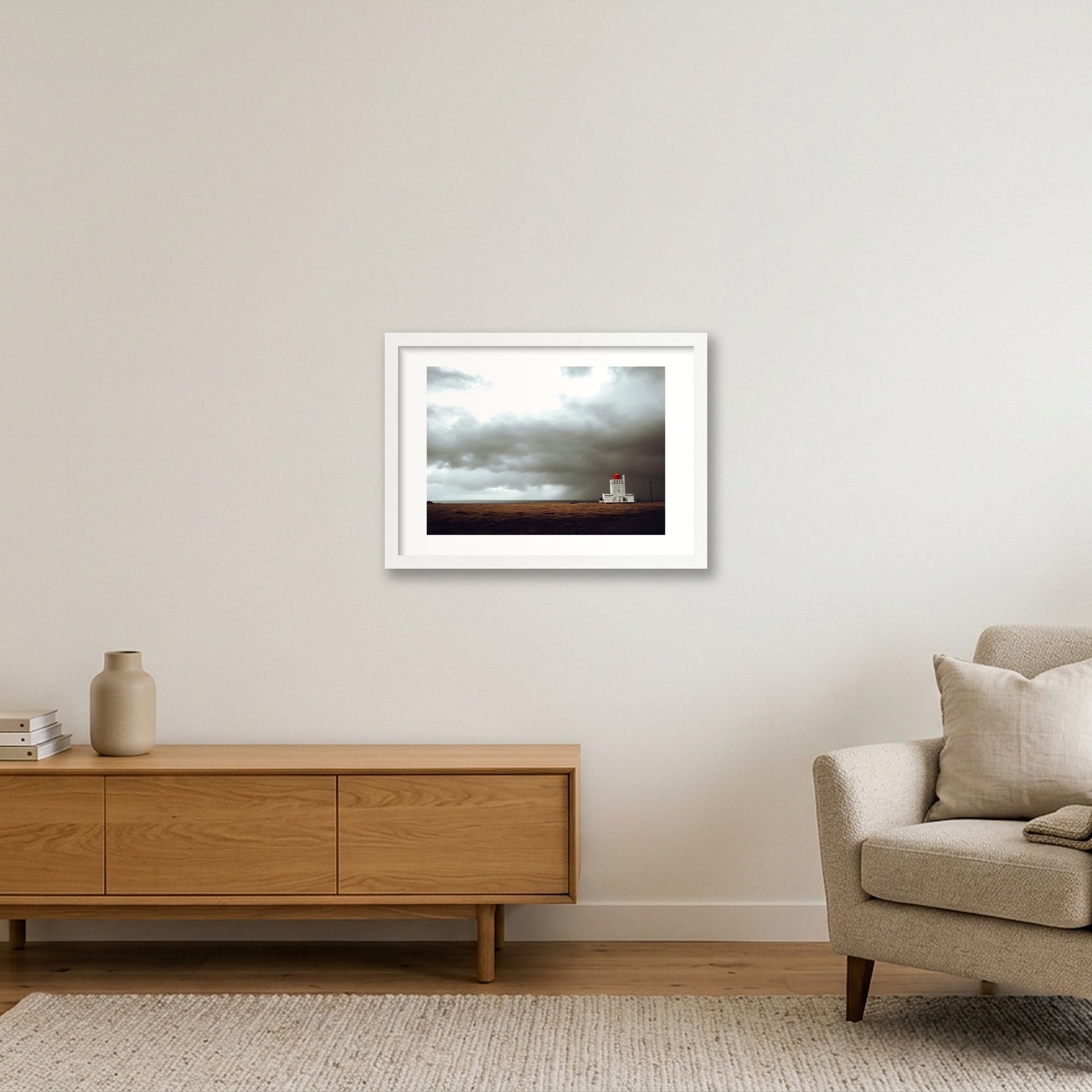 18 — A3 (42×30cm, 17×12") White Frame