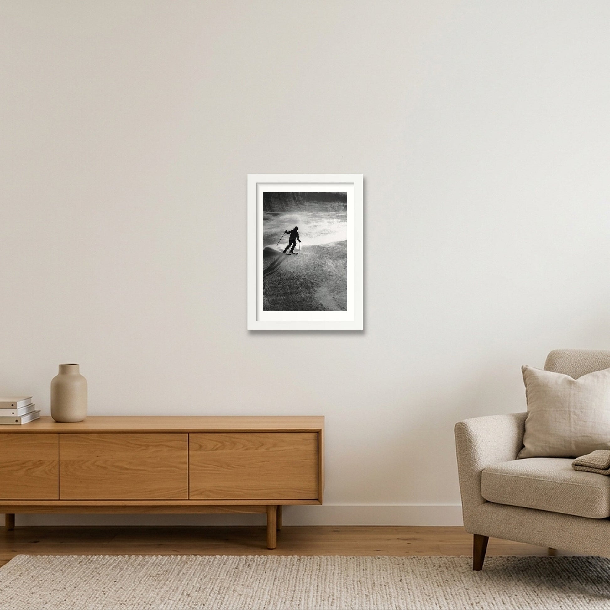 454 — A4 (21×30cm, 8×12") White Frame