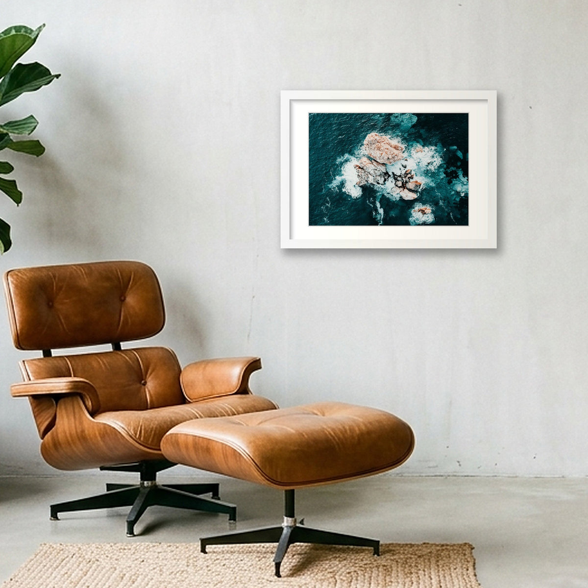 156 — A3 (42×30cm, 17×12") White Frame