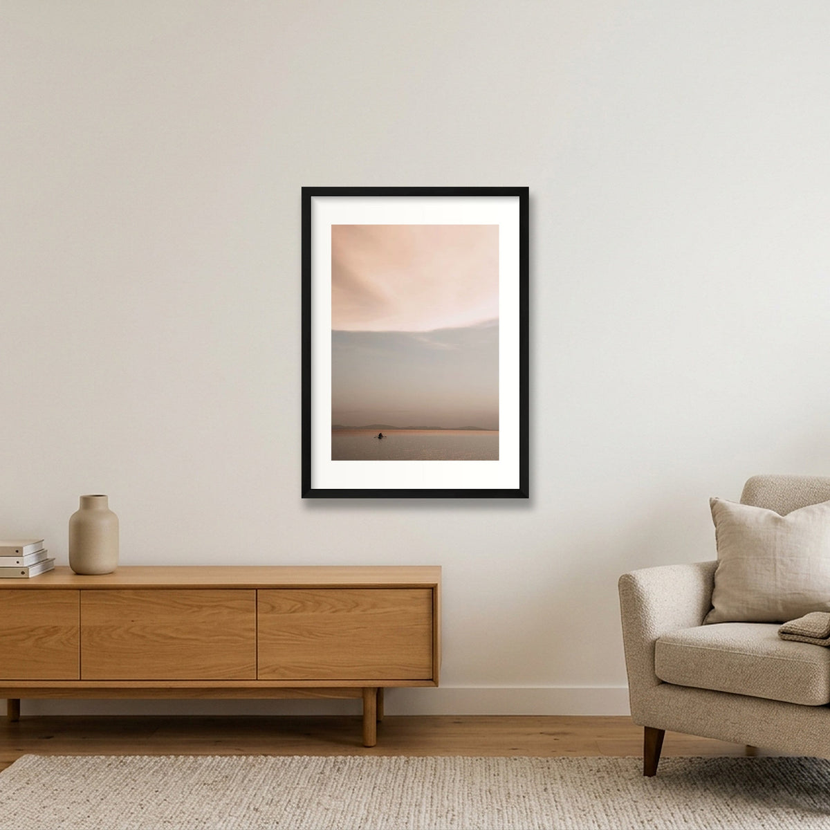 1339 — 42×59cm, 17×23" Black Frame