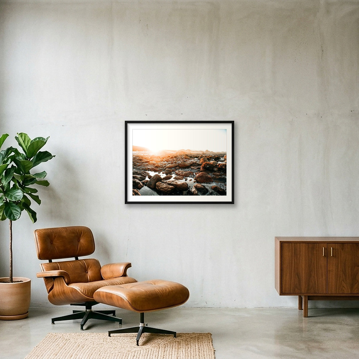16 — 80×60cm, 31×24" Black Frame