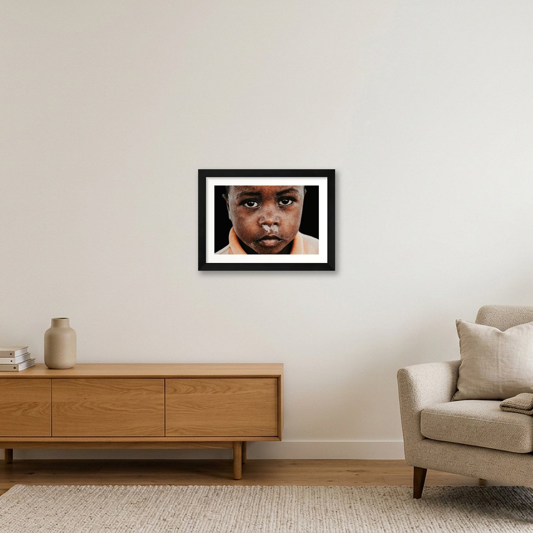 55 — A4 (30×21cm, 12×8") Black Frame