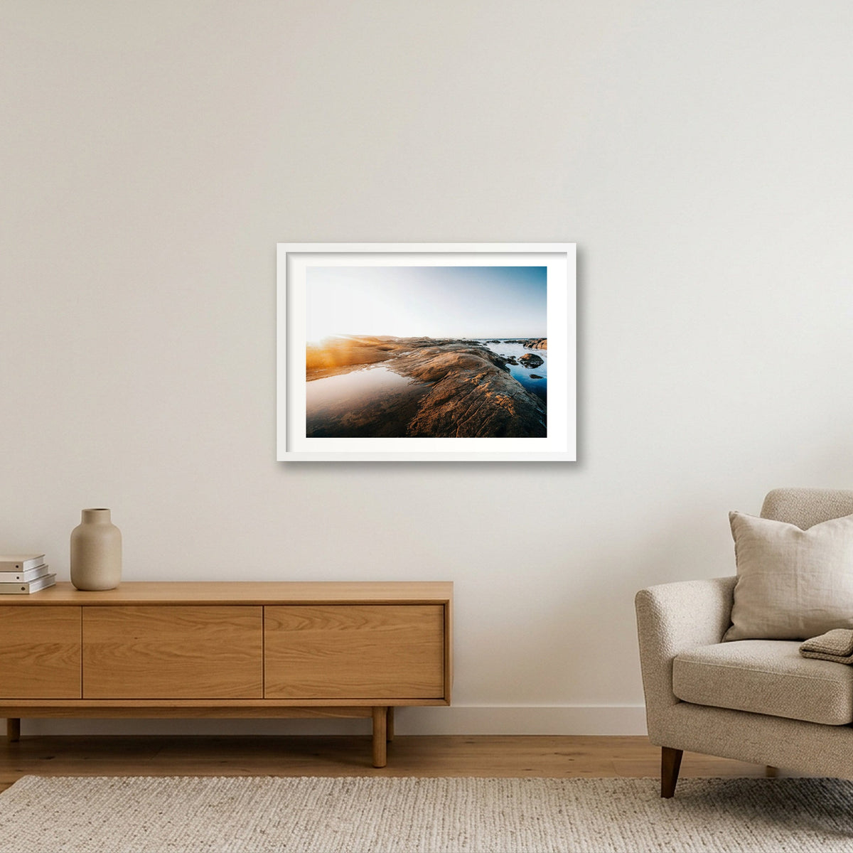 Cape Columbine fine art photograph South Africa Rocky, print #452 by Kzara Visual