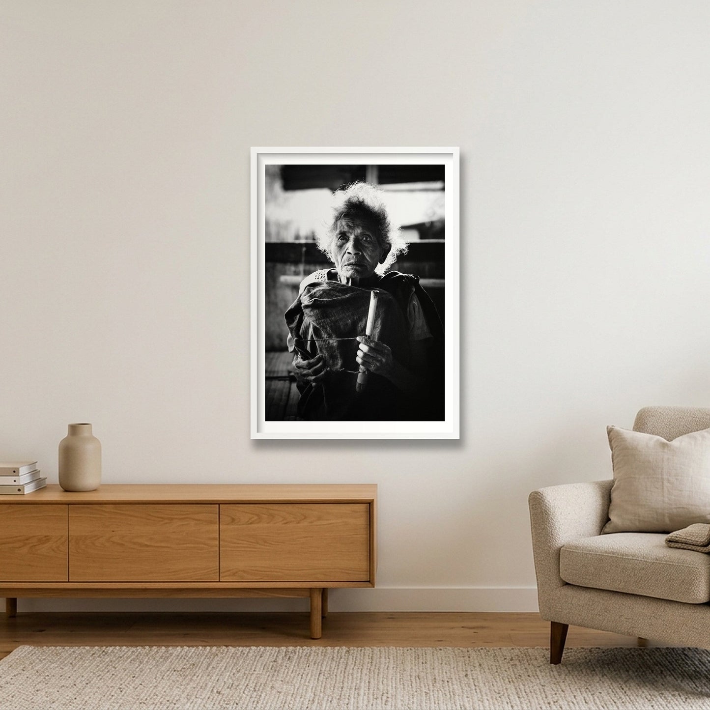 1916  — 59×84cm, 23×33" White Frame
