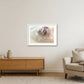 461 — 59×42cm, 23×17" White Frame